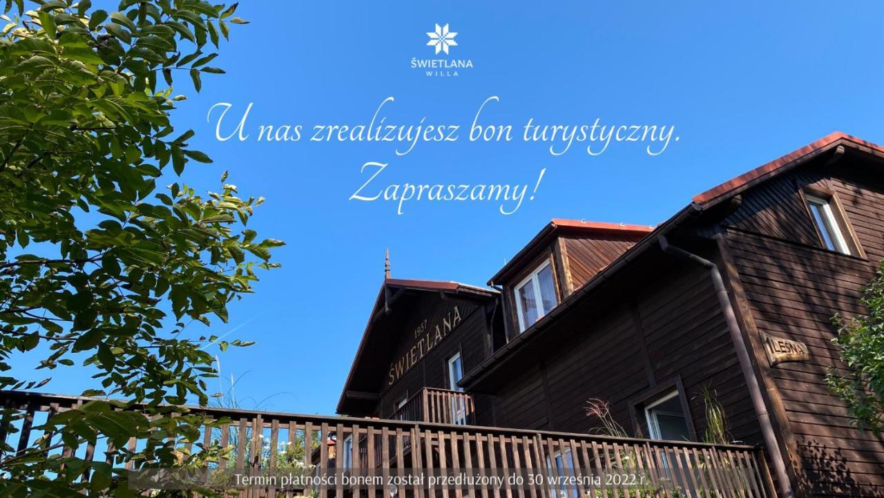 Willa Swietlana Piwniczna-Zdroj Exteriér fotografie